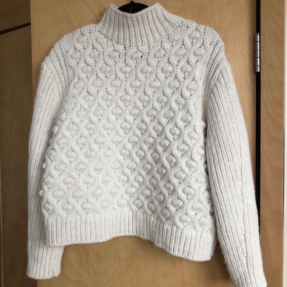 Zara Textured Knit Sweater